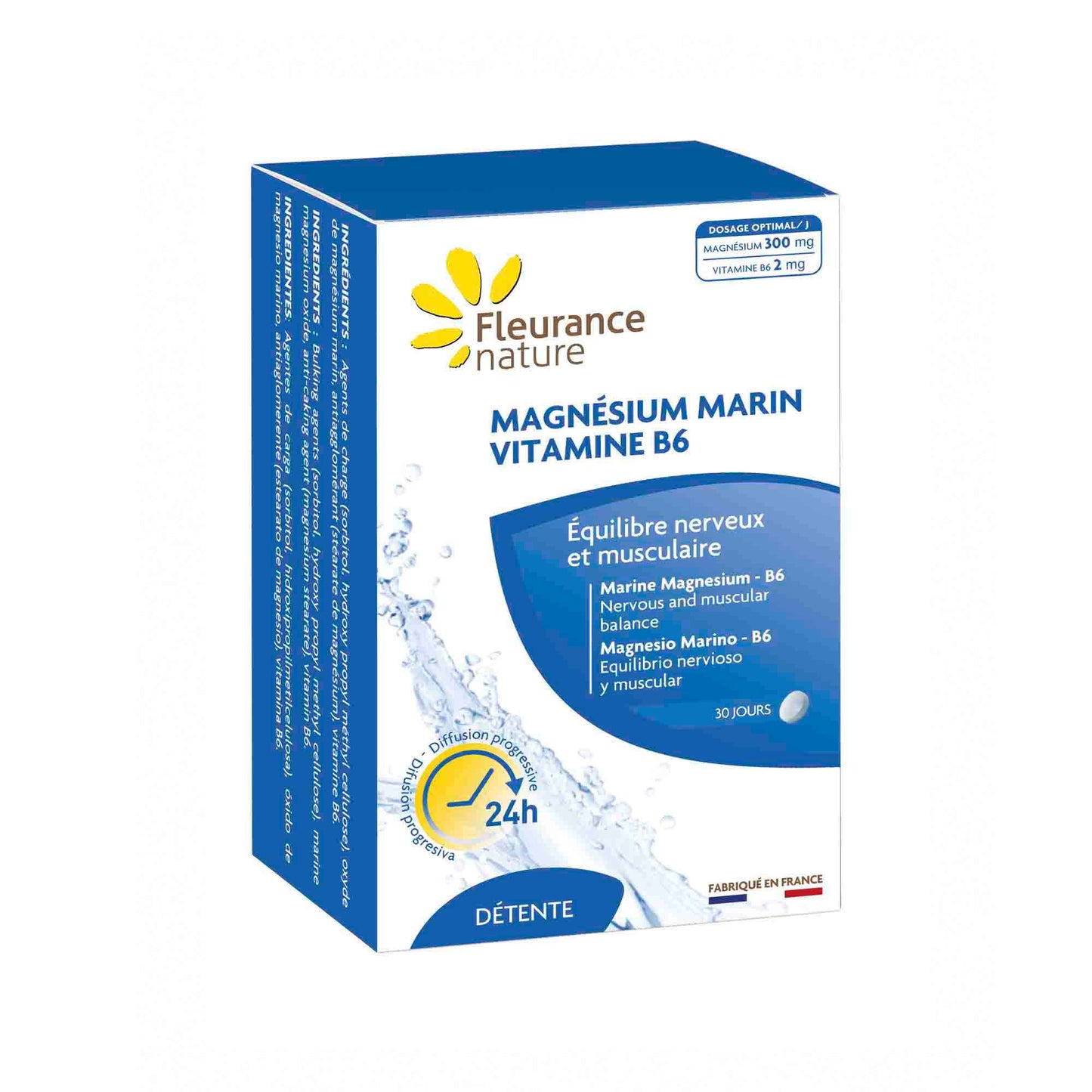 NATÜRLICHES MAGNESIUM AUS DEM TOTEN MEER &amp; VITAMIN B6 60 STÜCK