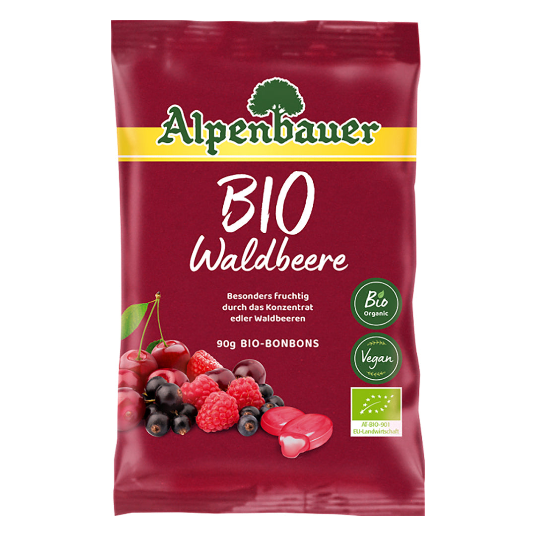 Organic forest berry filling sweet 90 g Vegan