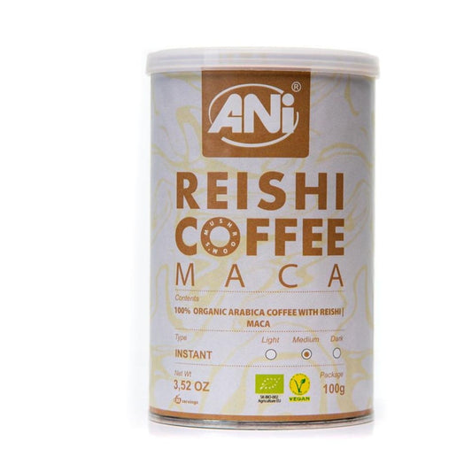 BIO-ARABICA-INSTANTKAFFEE + REISHI &amp; MACA 100 g