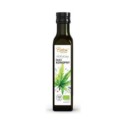 ORGANIC COLD-PRESSED HEMP OIL, 250 ml