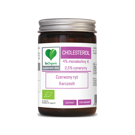 ORGANIC SUPPLEMENT FOR CHOLESTEROL LEVELS 100 pcs (400 mg)