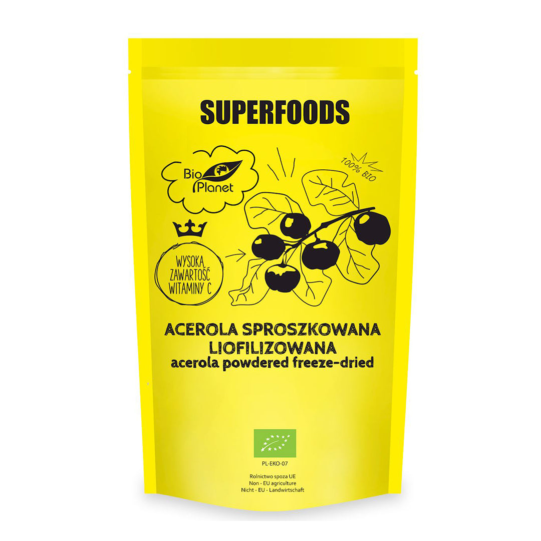 BIO-ACEROLA – PULVER &amp; GEFRIERGETROCKNET 100 g