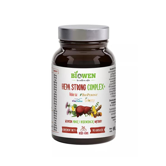 HEPA STRONG COMPLEX+ LIVER FUNCTION - 90 VEGETABLE CAPSULES