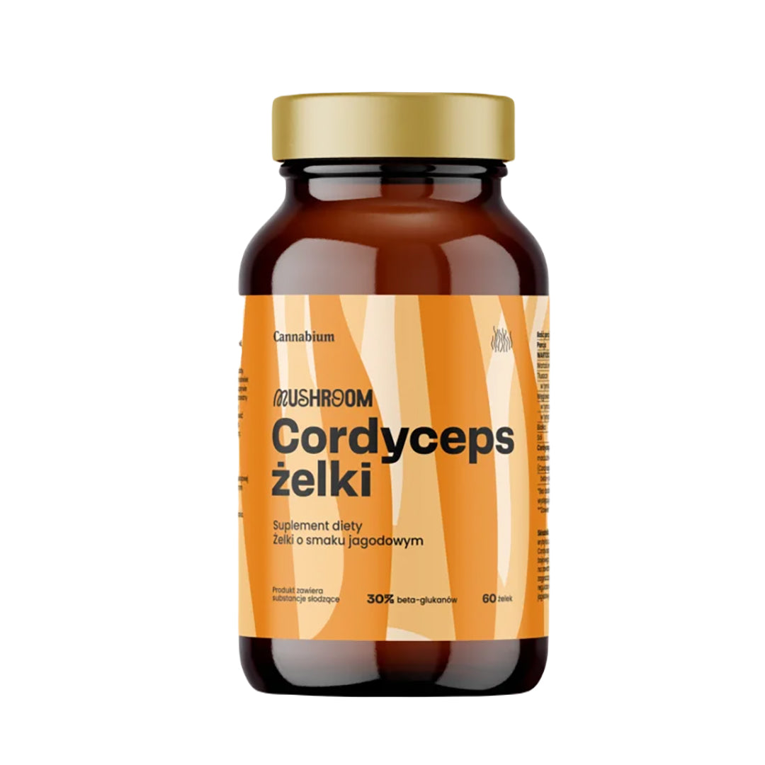 CORDYCEPS-GELEES, BLAUBEERGESCHMACK, 60 STÜCK