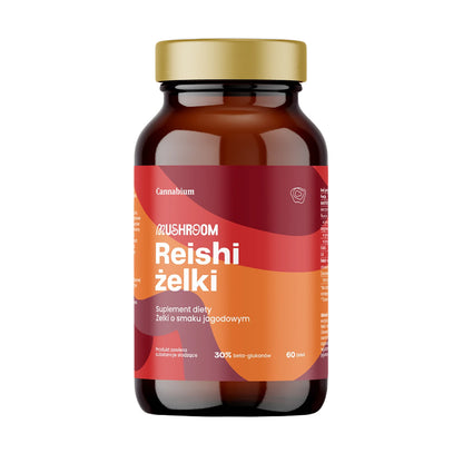 REISHI JELLIES, BLUEBERRY FLAVOR - 170 g