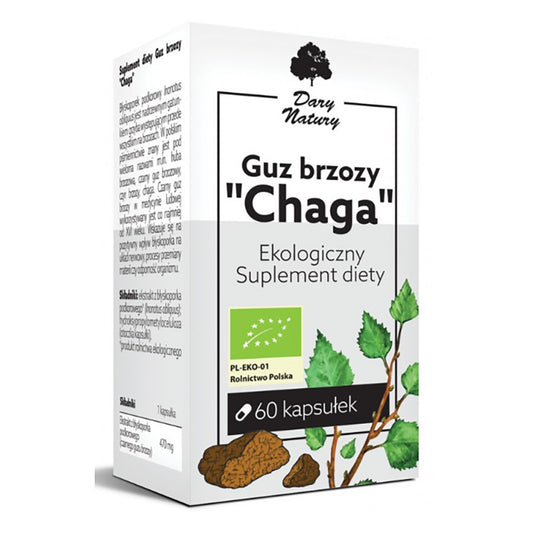 BIO CHAGA EXTRAKTKAPSEL (470 mg) 60 STÜCK