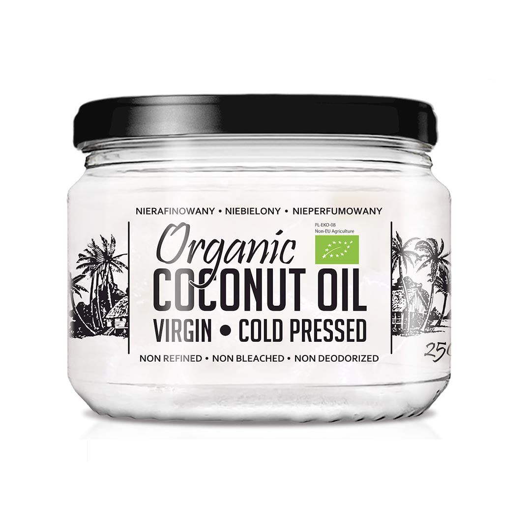 ORGANIC COLD-PRESSED VIRGIN COCONUT OIL 250 ml