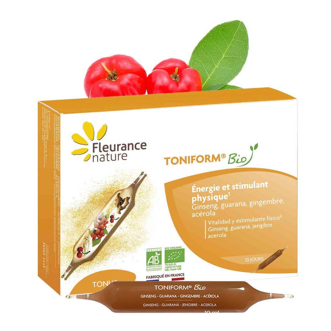 TONIFORM® ENERGY-INCREASING ORGANIC PRODUCT 10 ampoules