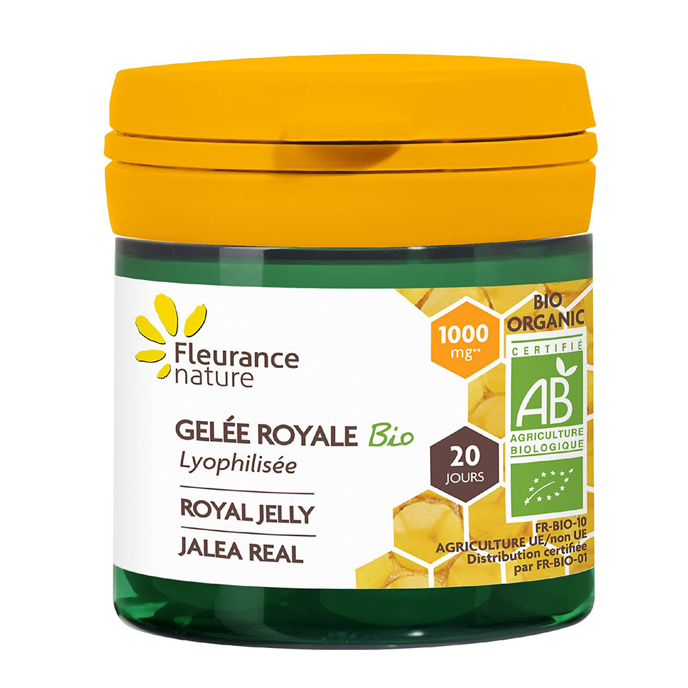 ORGANIC FREEZE-DRIED ROYAL JELLY 20 pcs