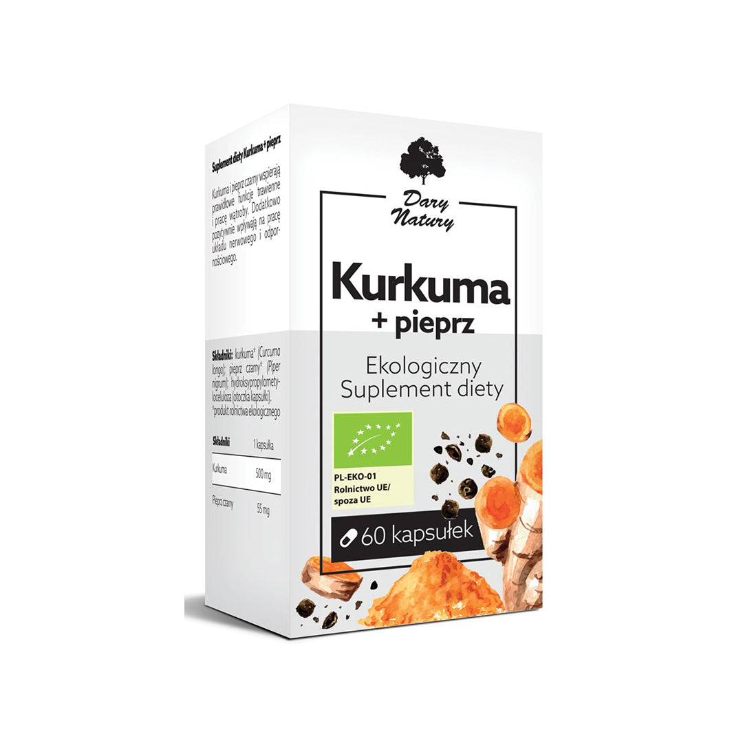 BIO KURKUMA &amp; PIPERIN 60 Stk