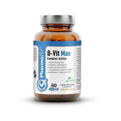 B-COMPLEX 60 Vcaps VEGETABLE CAPSULES