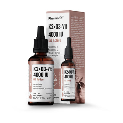 VITAMIN DROPS K2 + D3 (75 mcg + 100 mcg) 30 ml