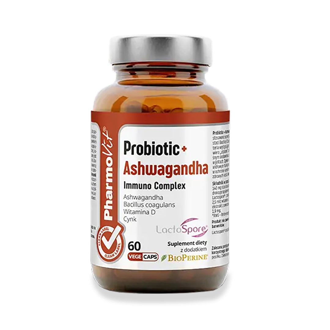 PROBIOOTTI + ASHWAGANDHA - IMMUNITEETTI COMPLEX - 60 KPL