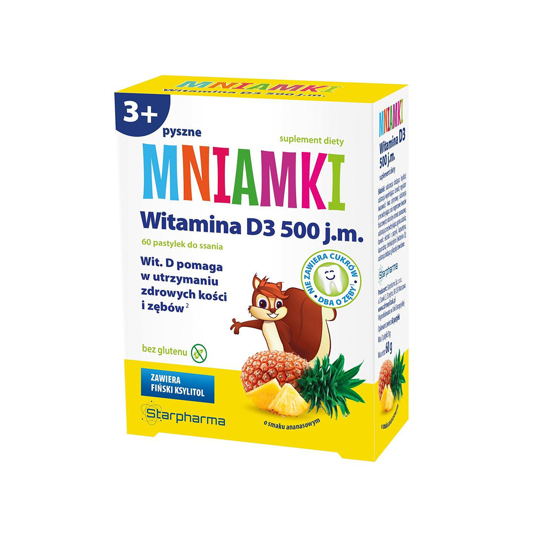 VITAMIN D3 FOR CHILDREN 60 pcs