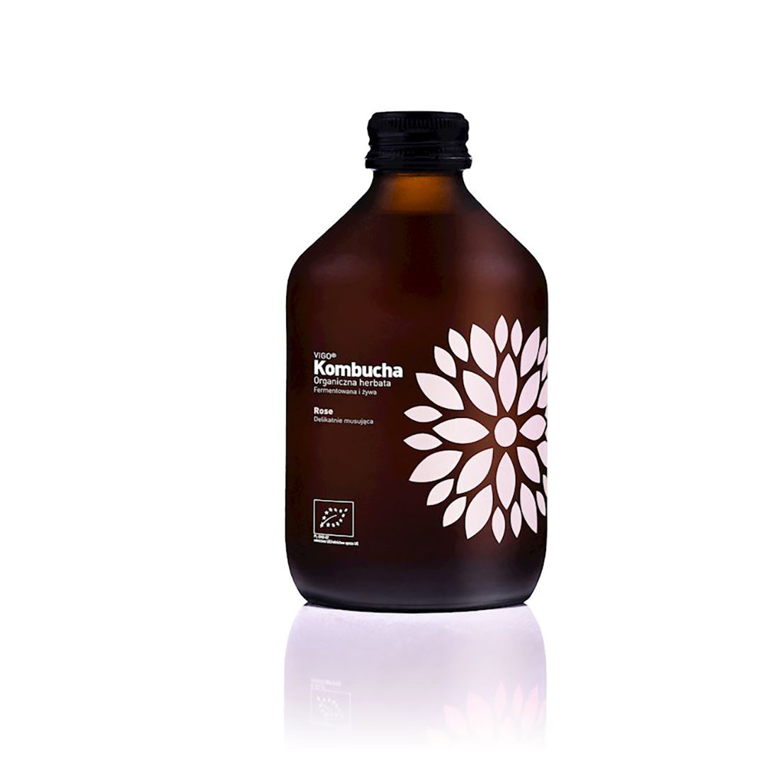 BIO-ROSEN-KOMBUCHA 330 ml