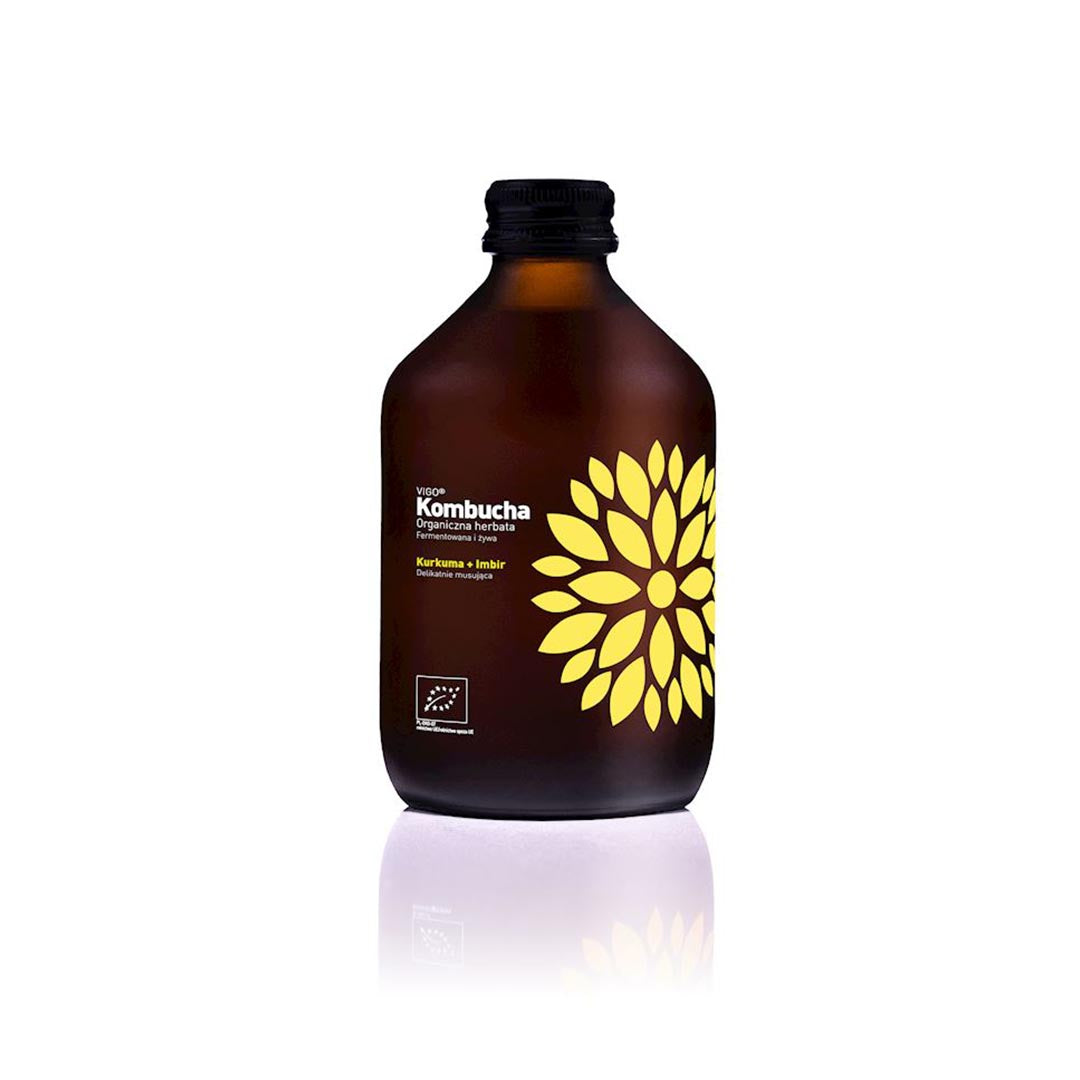 LUOMU KOMBUCHA - KURKUMA & INKIVÄÄRI - 330 ml