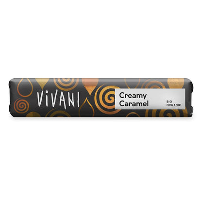 Organic milk chocolate bar Creamy Caramel 40g