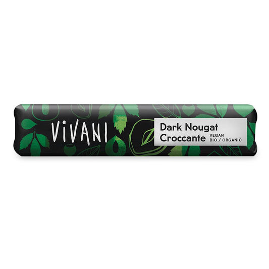 Organic dark Nougat & Croquette - 35g 