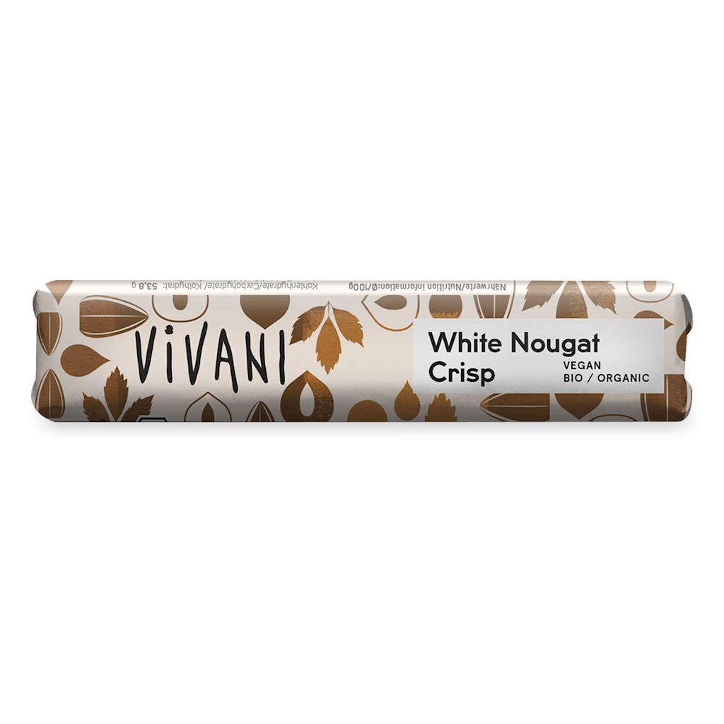 Organic rice chocolate bar Nougat 35g Vegan