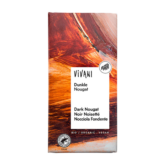 Organic chocolate 36% Dark Nougat 100 g 