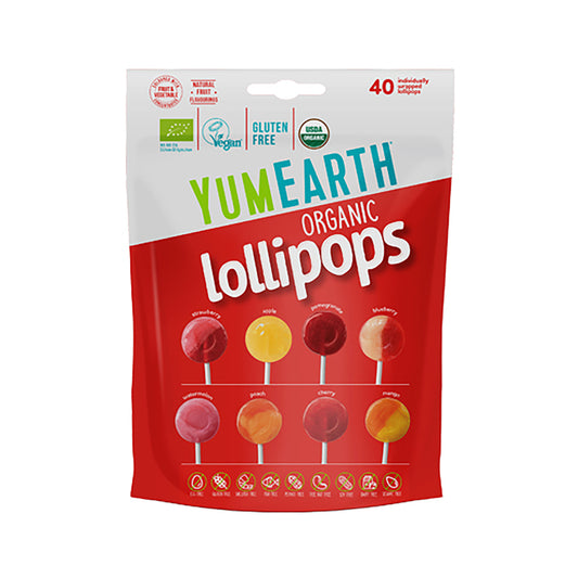 ORGANIC LOLLIPOP MIX / 40 PCS / 248 g